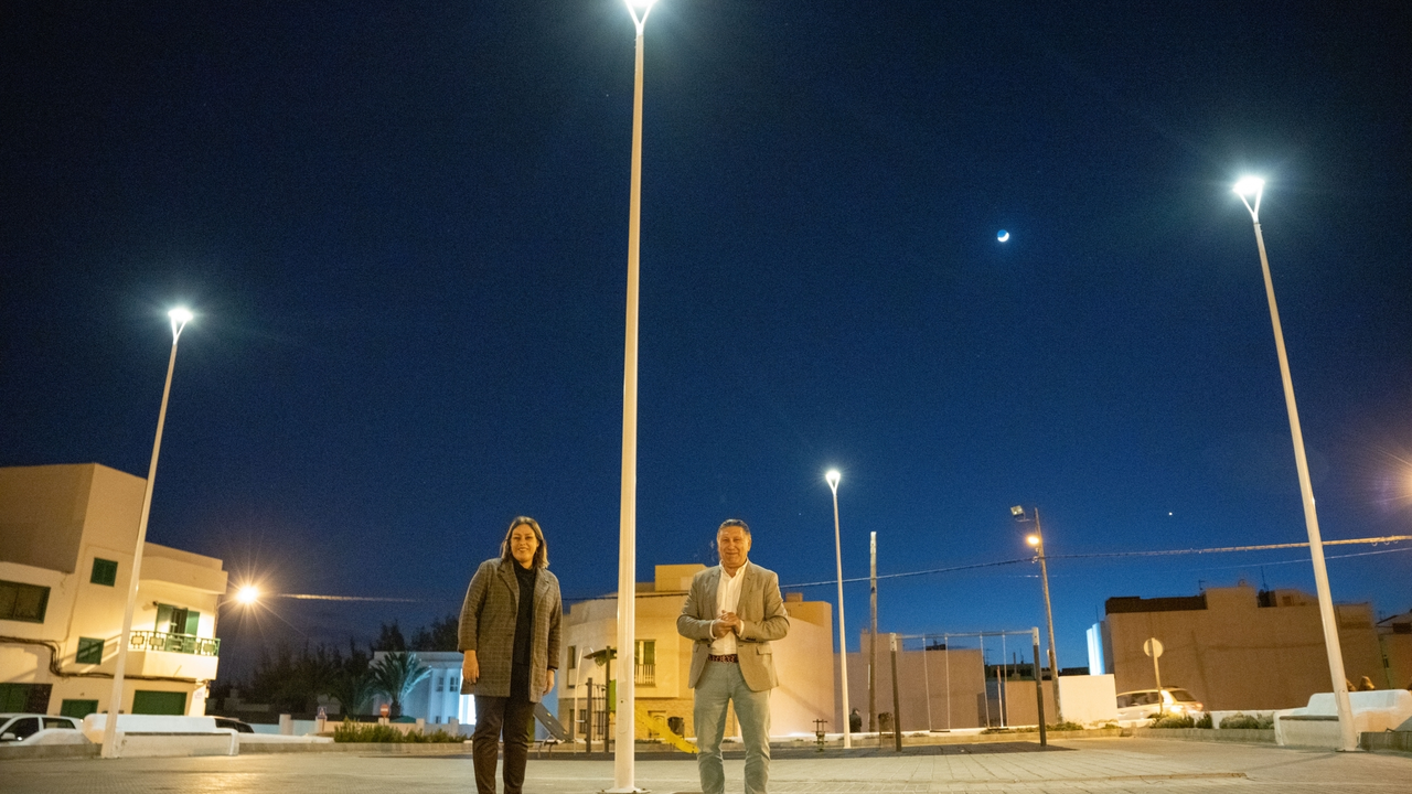 Alumbrado en el Parque