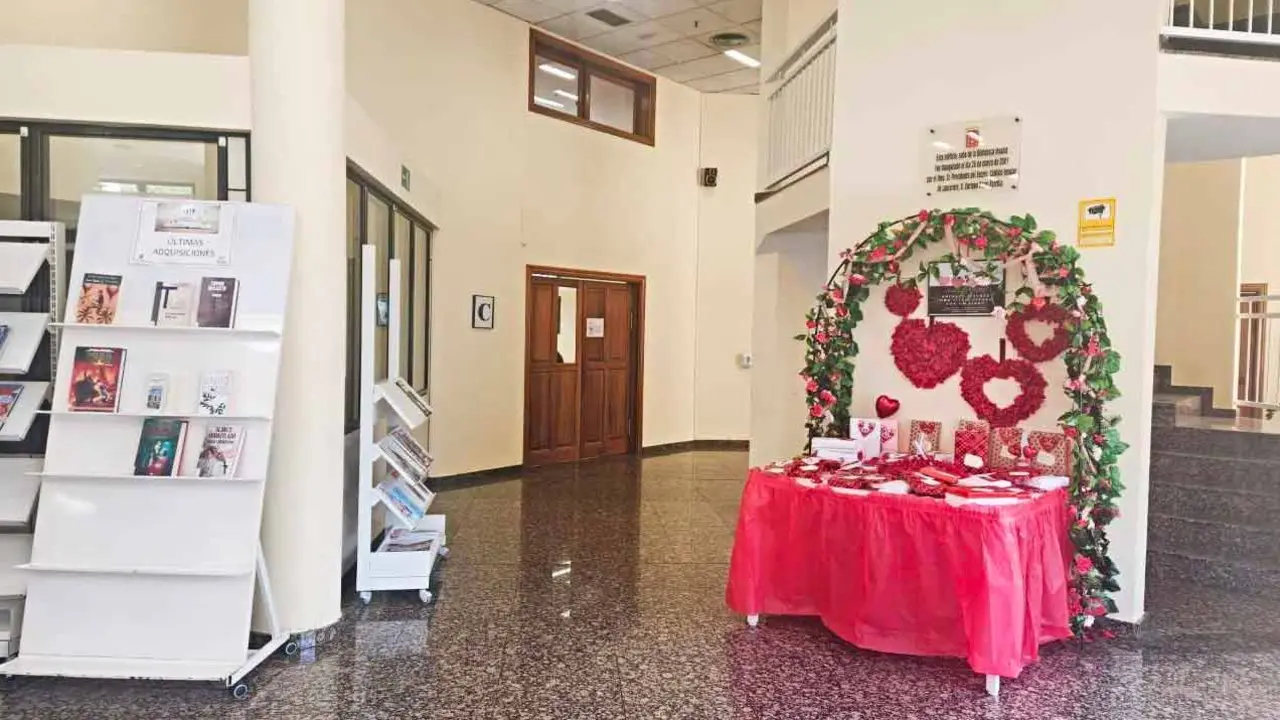 San Valentín en la Biblioteca Insular