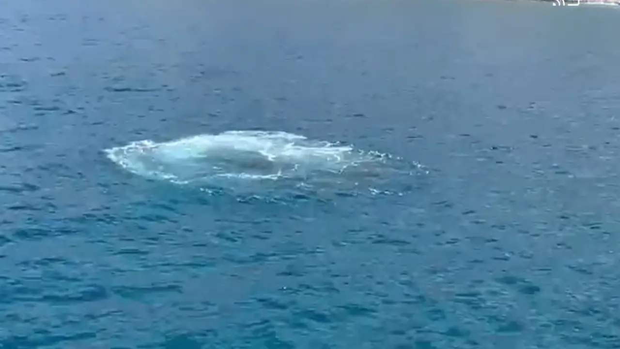 Nueva rotura de la tubería de agua a La Graciosa