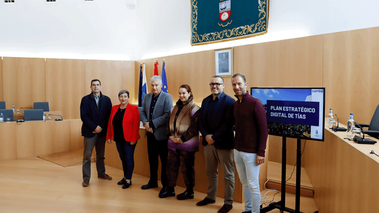 Presentación del Plan Digital de Tías