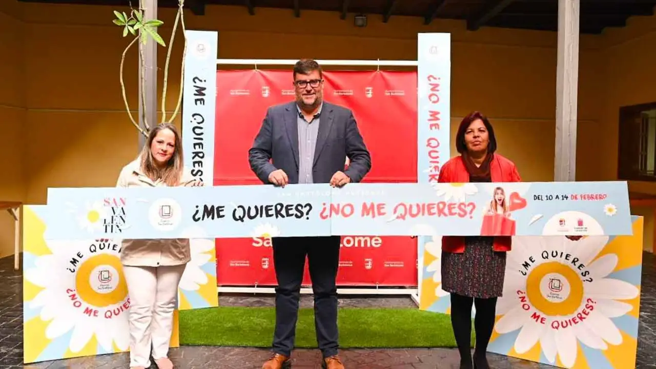 Presentación de la campaña de San Valentín en San Bartolomé