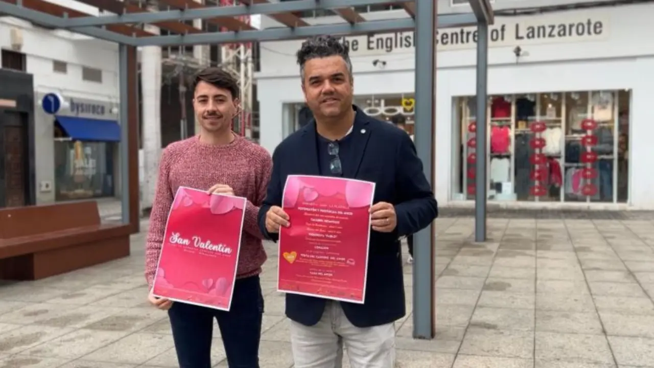 Presentación de la campaña por San Valentín en Arrecife