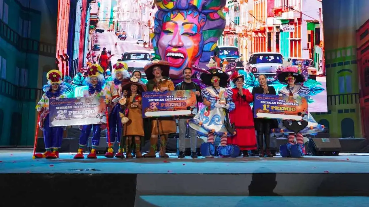 Concurso de murgas infantiles en Arrecife