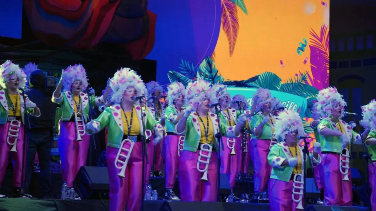 Concurso de murgas de Arrecife 2023.