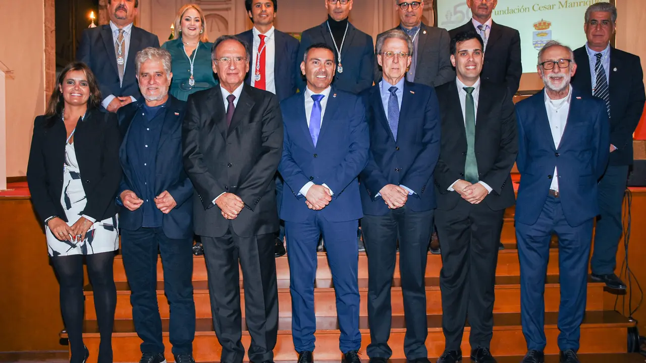 Teguise reconoció a la Fundación César Manrique