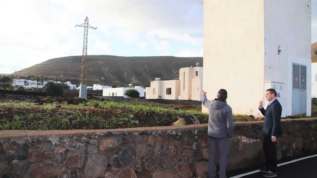 Yaiza, libre de tendido eléctrico