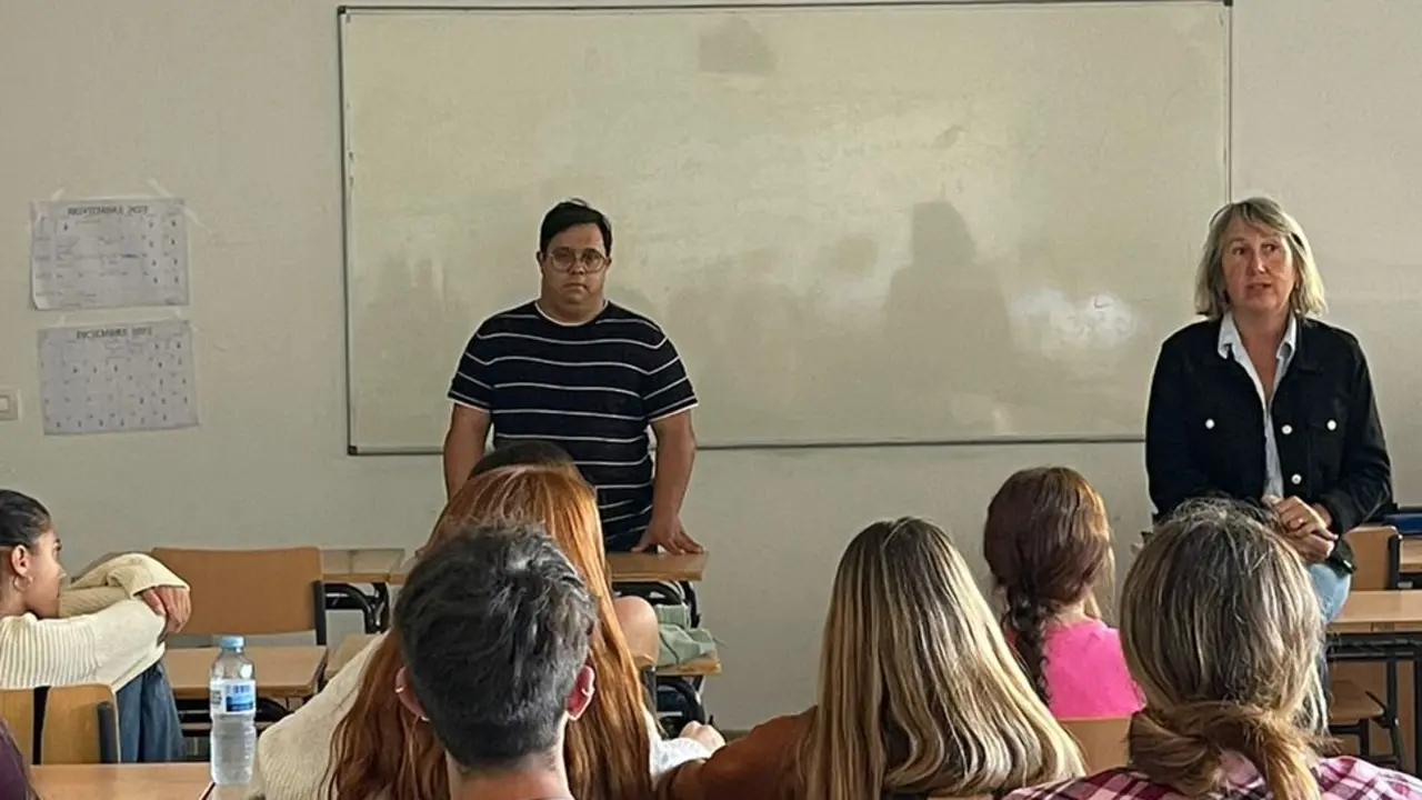 Charla de sensibilización junto a Braulio Betancort