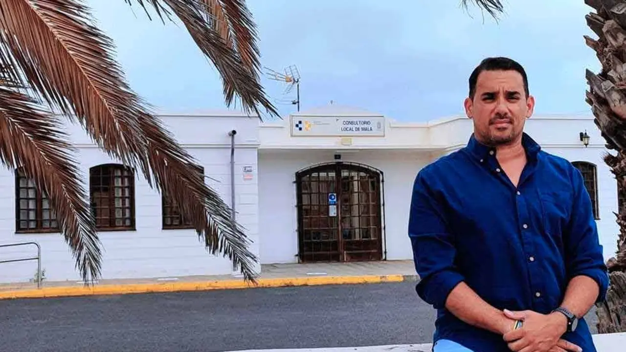 Yon&eacute; Caraballo, NC, en el Centro de Salud de Mala