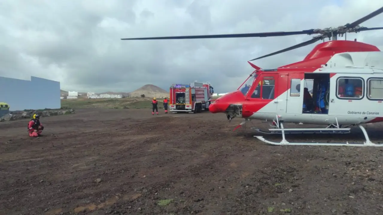 Helicóptero de rescate