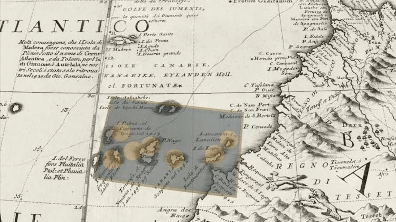 Las Islas Canarias en los antiguos Islarios