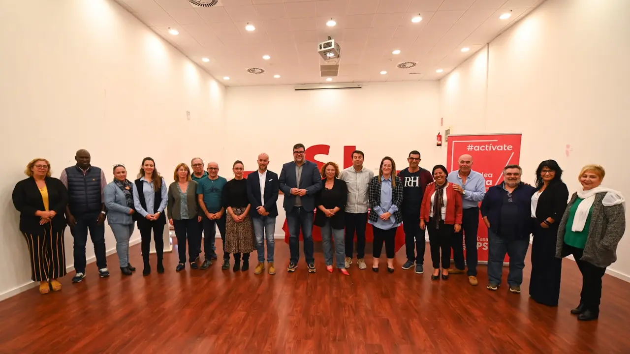 Elección de Isidro Pérez como candidato del PSOE a San Bartolomé