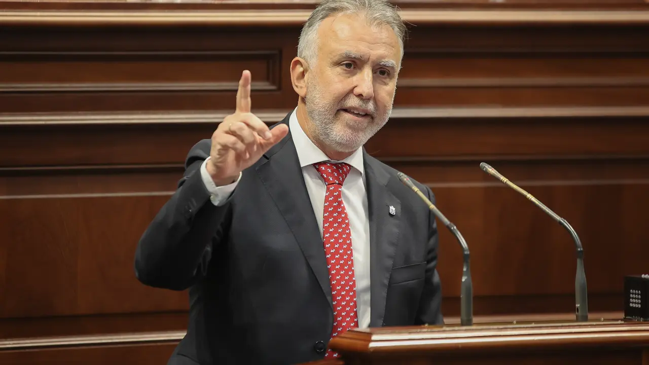 Ángel Víctor Torres en el Parlamento