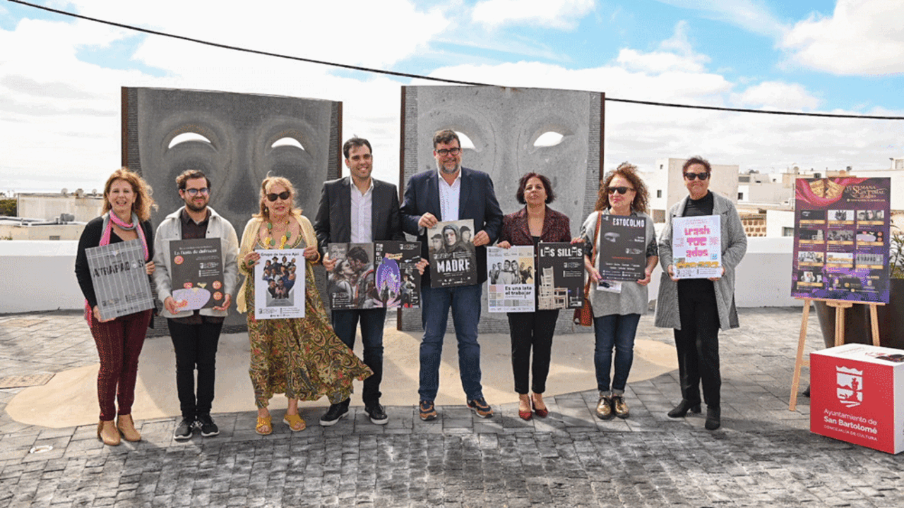 Presentación de la Semana de Teatro de San Bartolomé