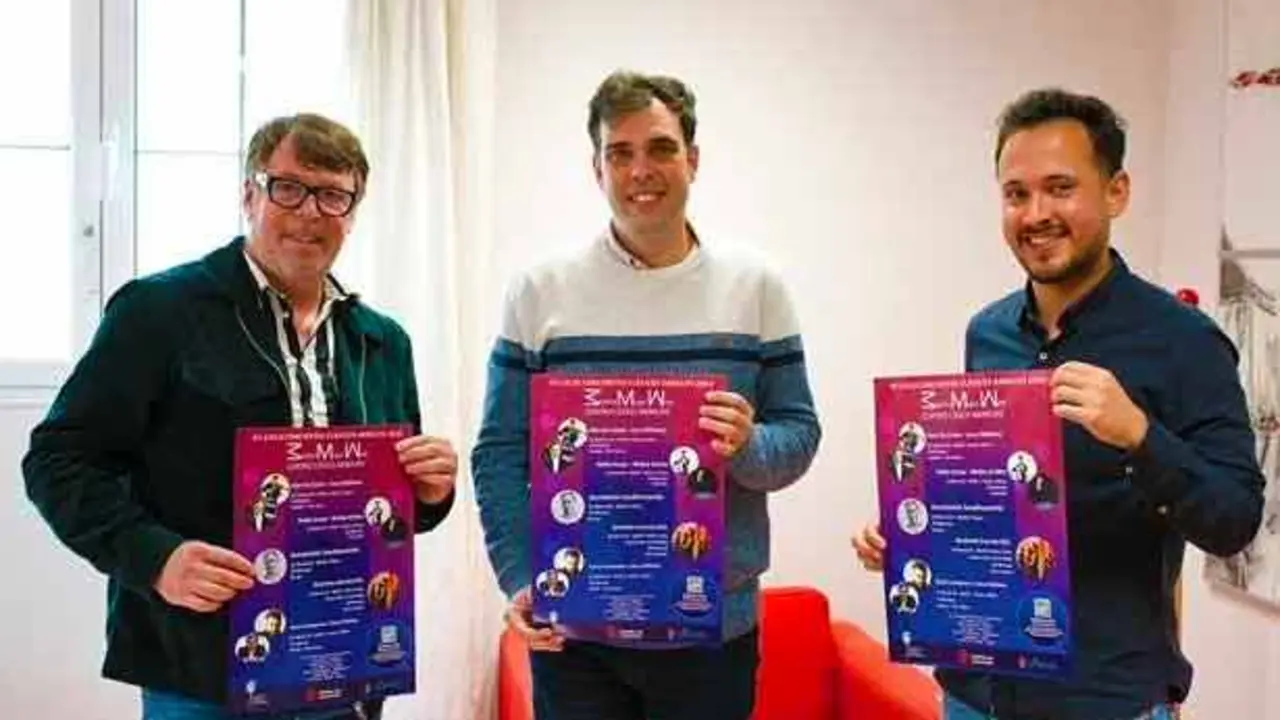 Cartel de actividades culturales en Lanzarote