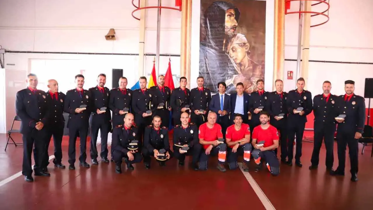 Bomberos en el Día de su patrón San Juan De Dios