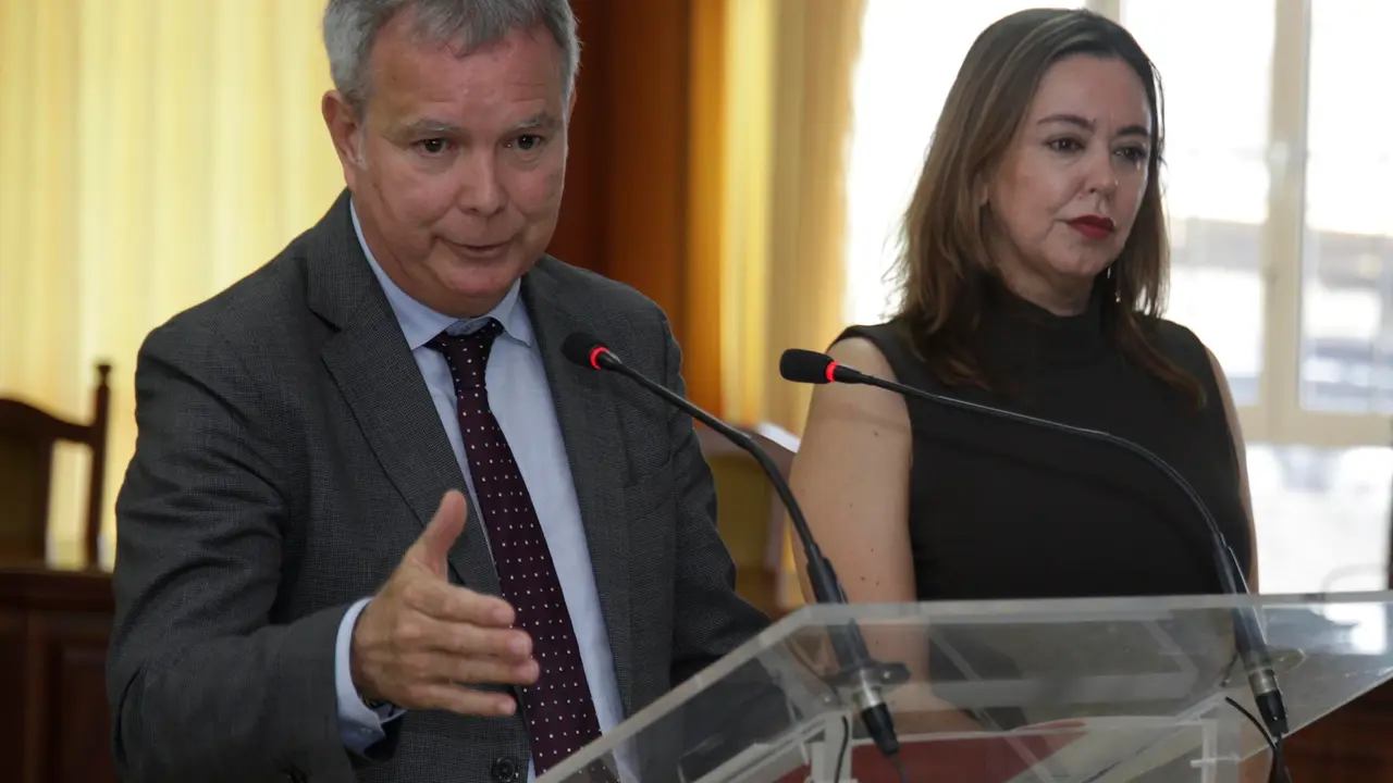 María Dolores Corujo y Sebastián Franquis