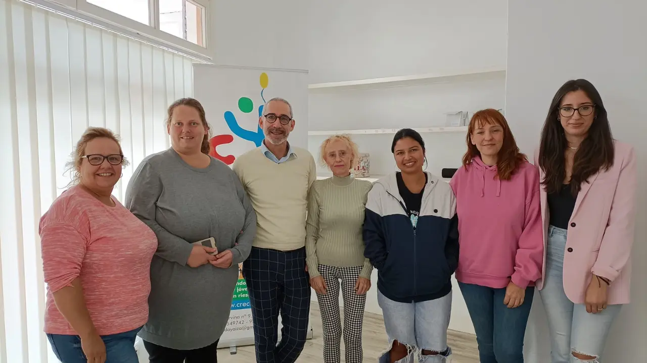 Charla ofrecida por Miguel &Aacute;ngel Hern&aacute;ndez Concepci&oacute;n, voluntario del proyecto 'Enl&aacute;zate'