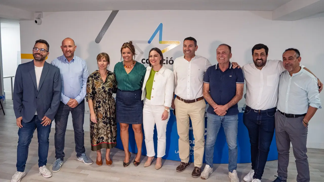 Candidatos y candidatas de CC en las elecciones de 2023