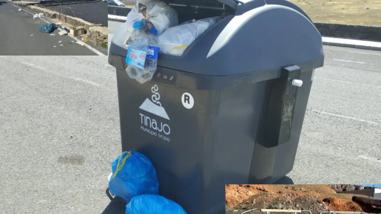 Contenedor en Tinajo