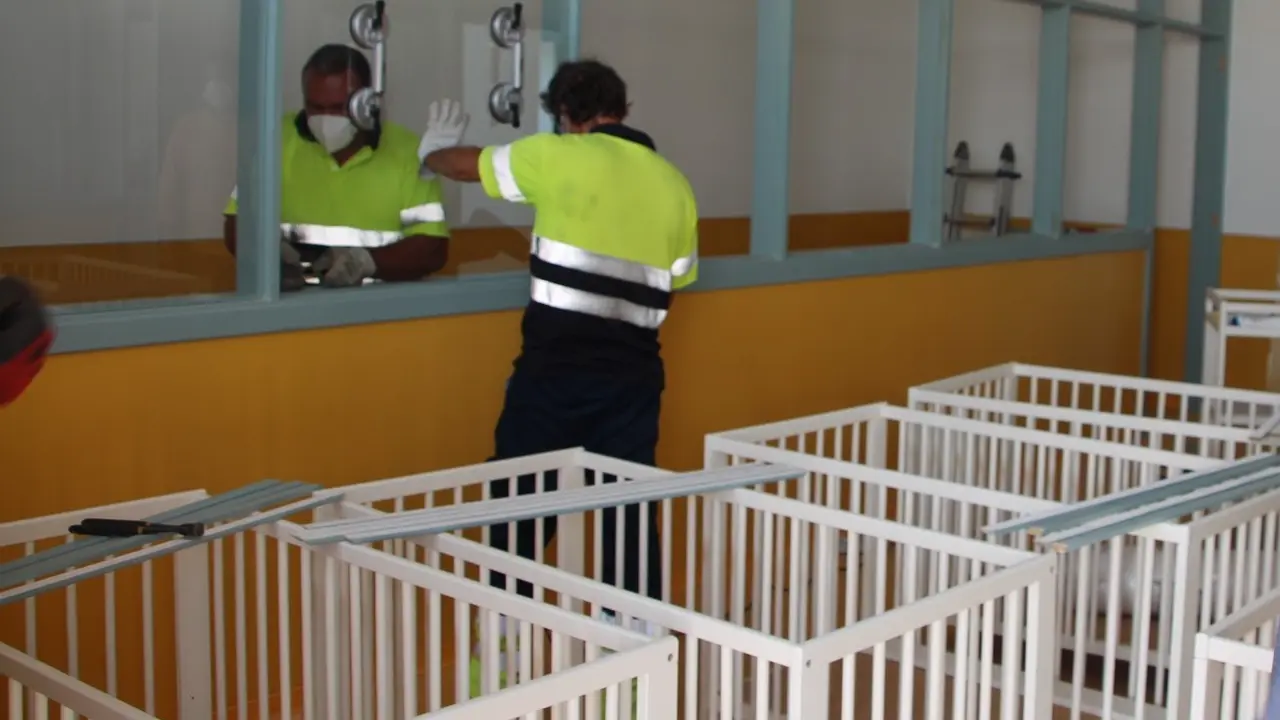 Preparativos para la escuela de 0 a 3 años en Yaiza