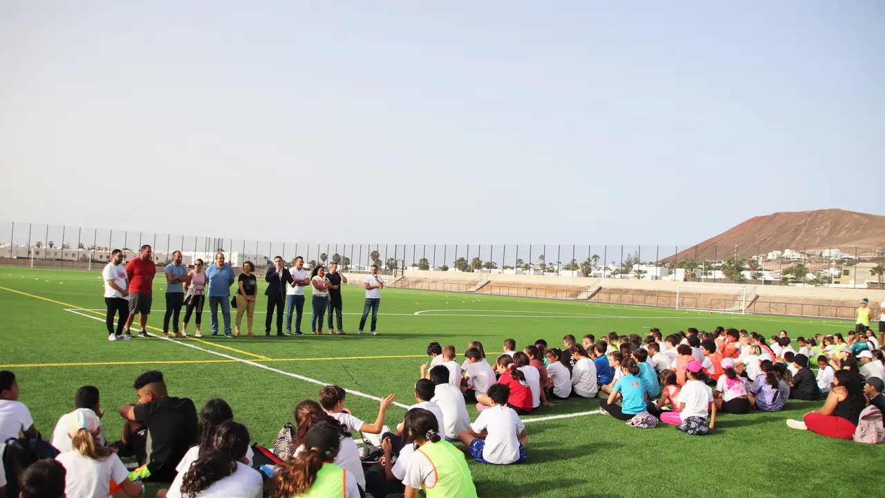 Olimpiadas escolares en Yaiza
