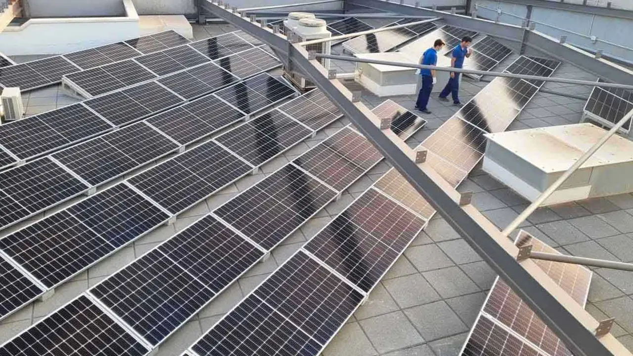 Plantas fotovoltaicas.