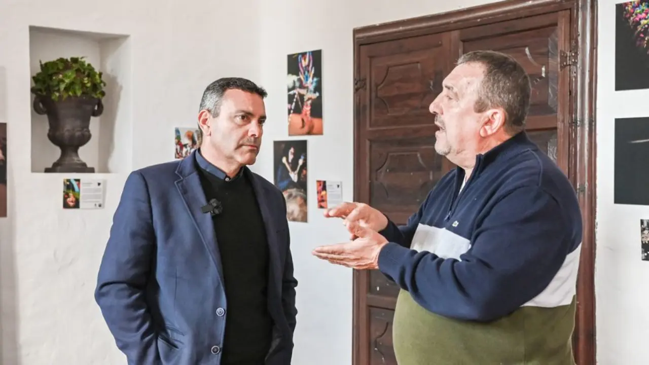 Oswaldo Betancort y Miguel Ángel Jiménez