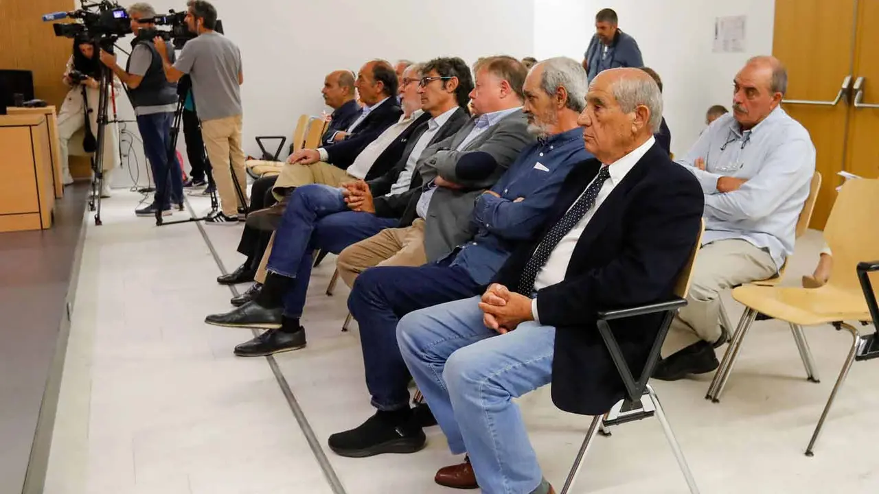 Inicio del juicio 'Jable' en la Audiencia de Las Palmas (EFE)