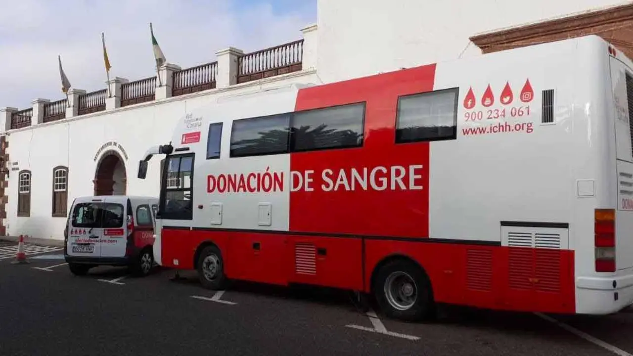 Donación de sangre en Teguise