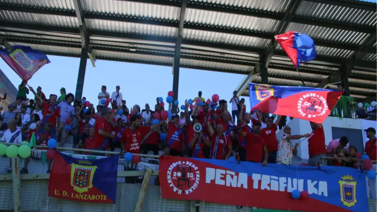 Aficionados de la UD Lanzarote