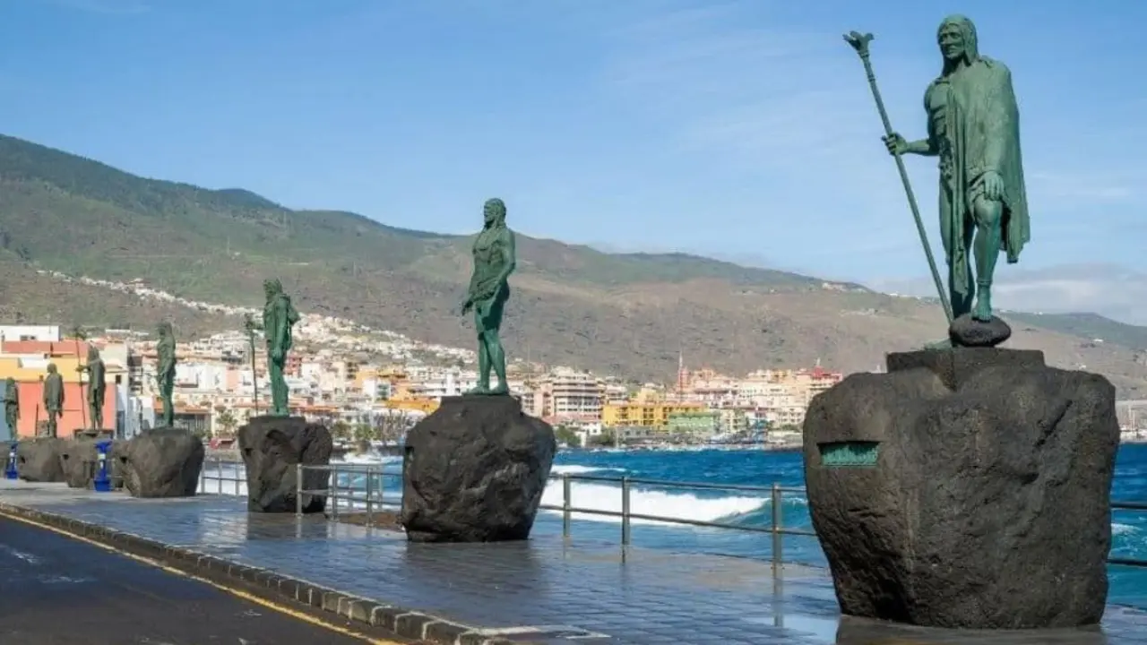Guanches en La Candelaria
