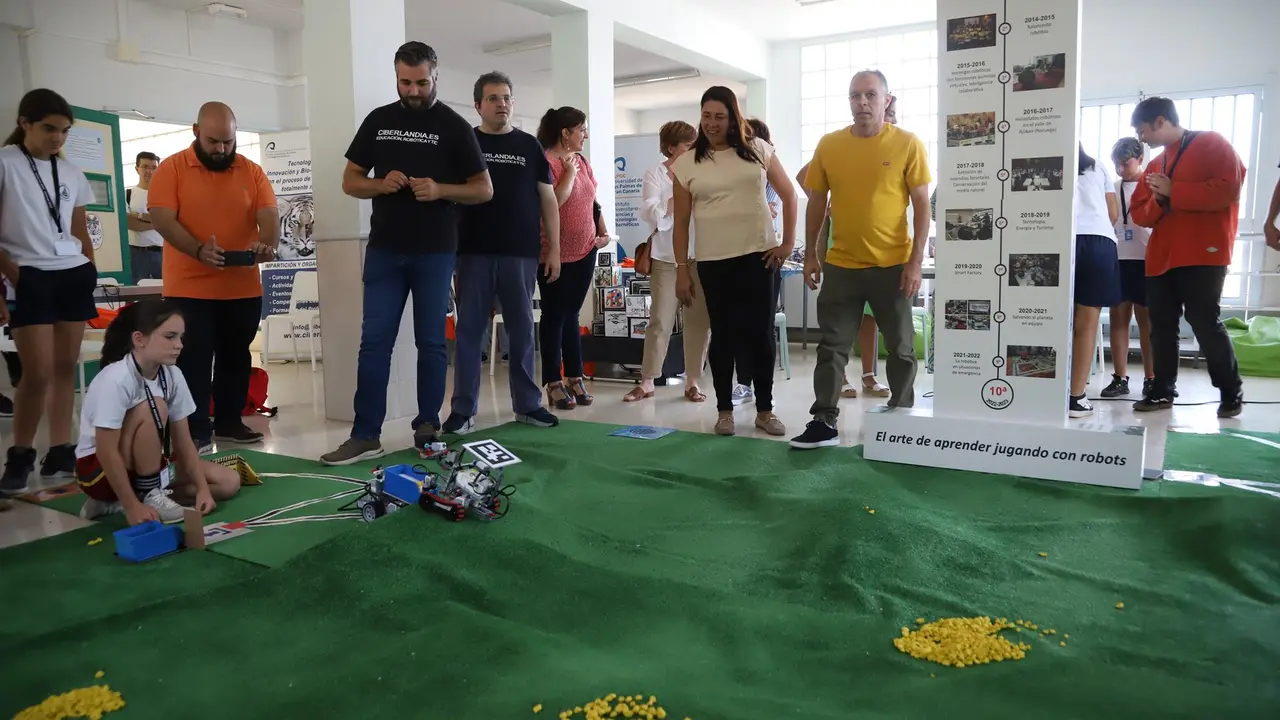 Ciberlandia en el IES Las Maretas