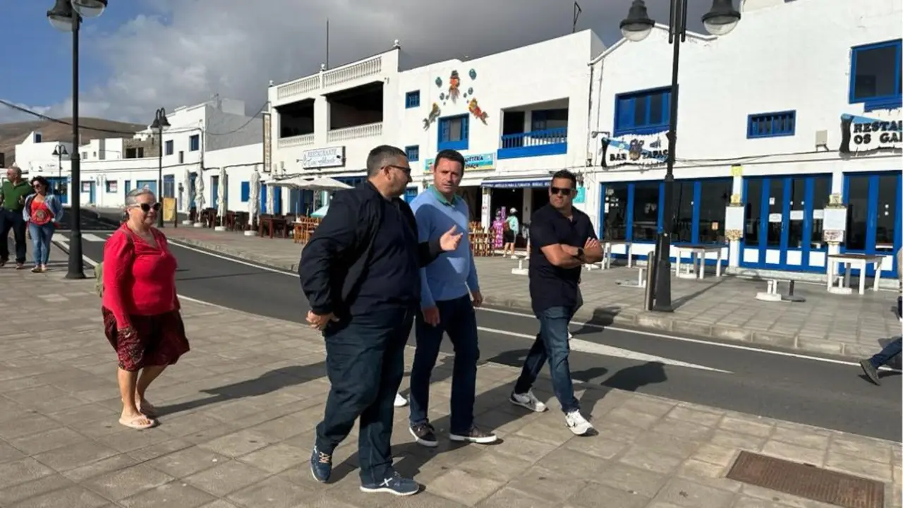 Oscar Noda en Órzola