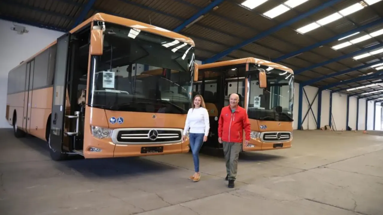 Nuevas guaguas para las Montañas del Fuego