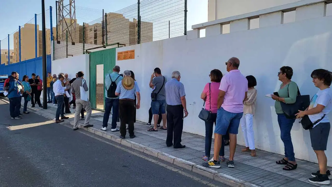 Votaci&oacute;n 28M en el IES Salinas