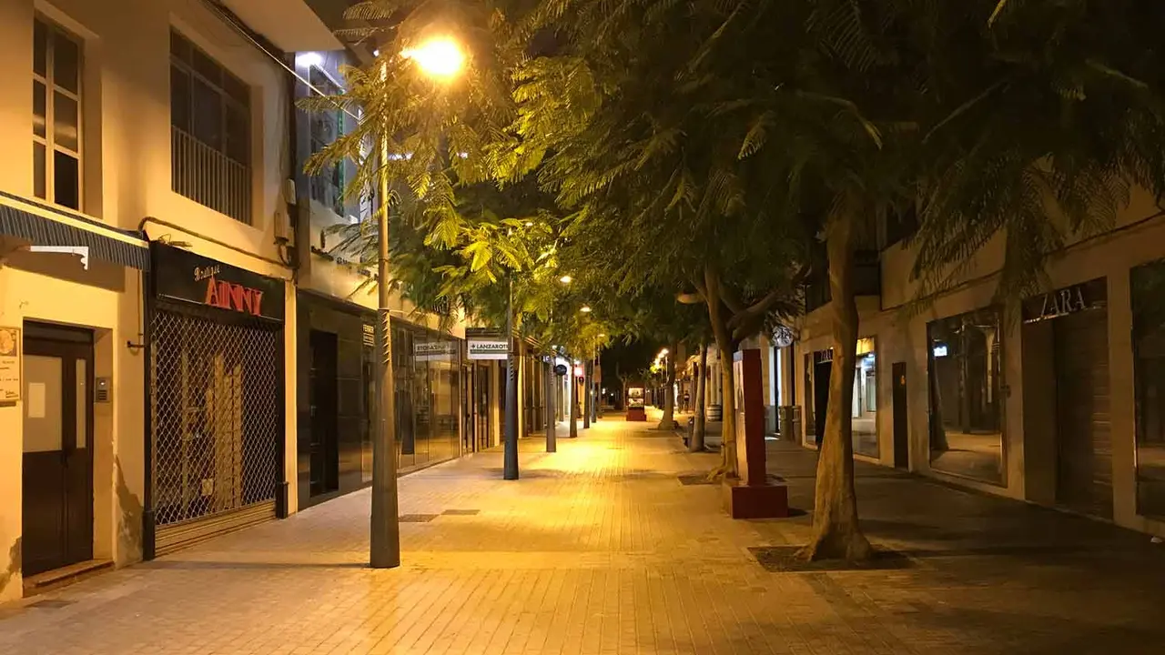 Calle real de Arrecife