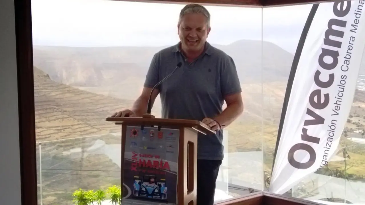 Alfredo Mendoza, consejero de Deportes en funciones del Cabildo de Lanzarote