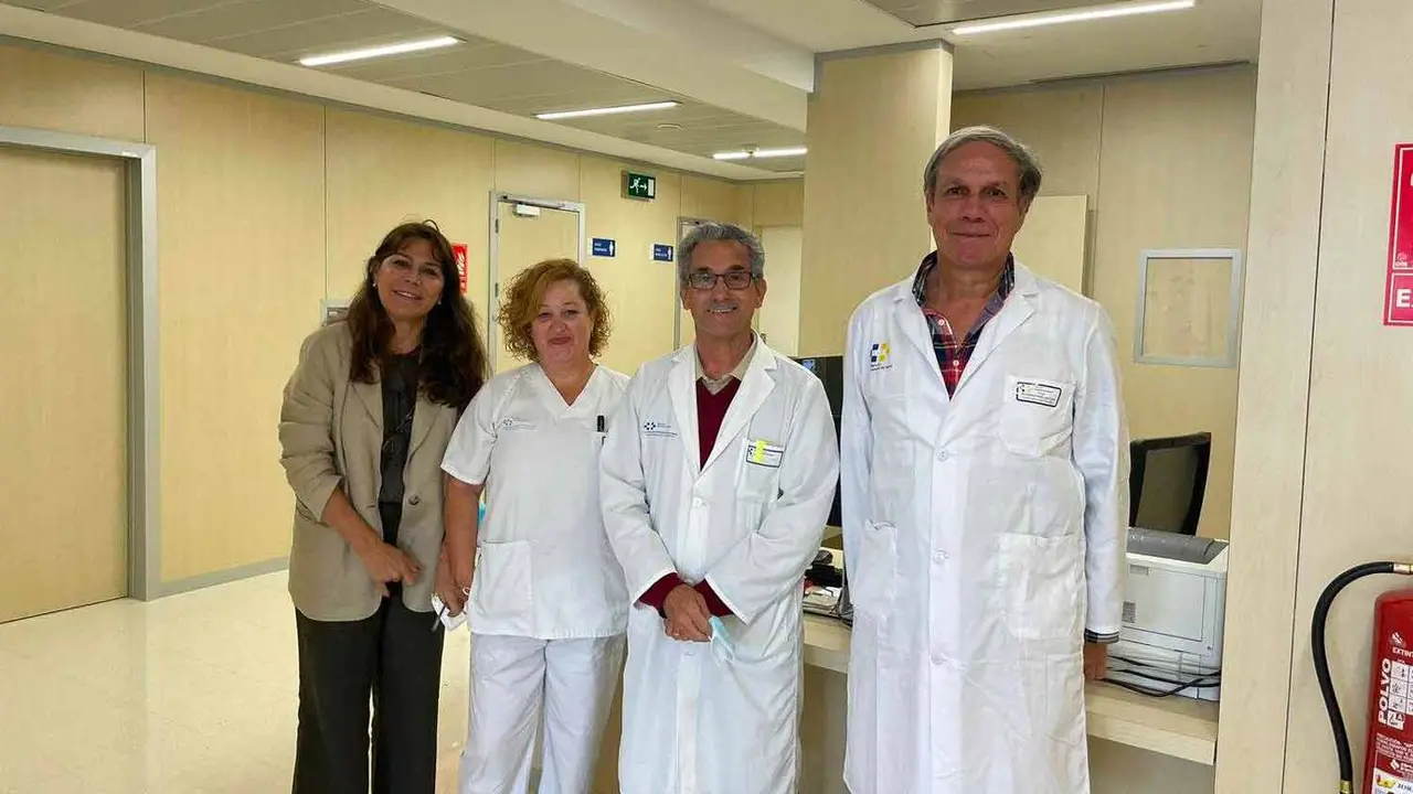 Profesionales responsables de la unidad de seguimiento de Oncología Radioterápica