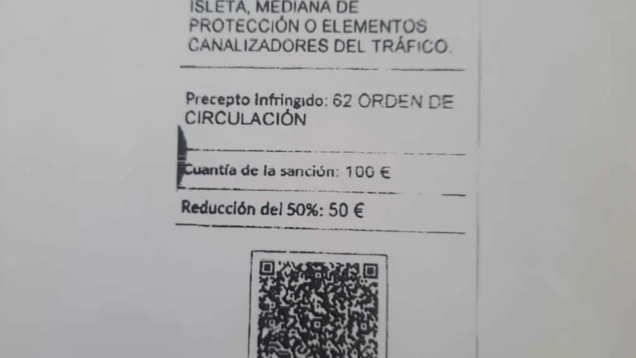 Ticket falso