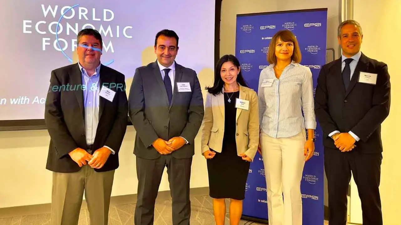 José Valle en el encuentro del Foro Económico Mundial&nbsp;