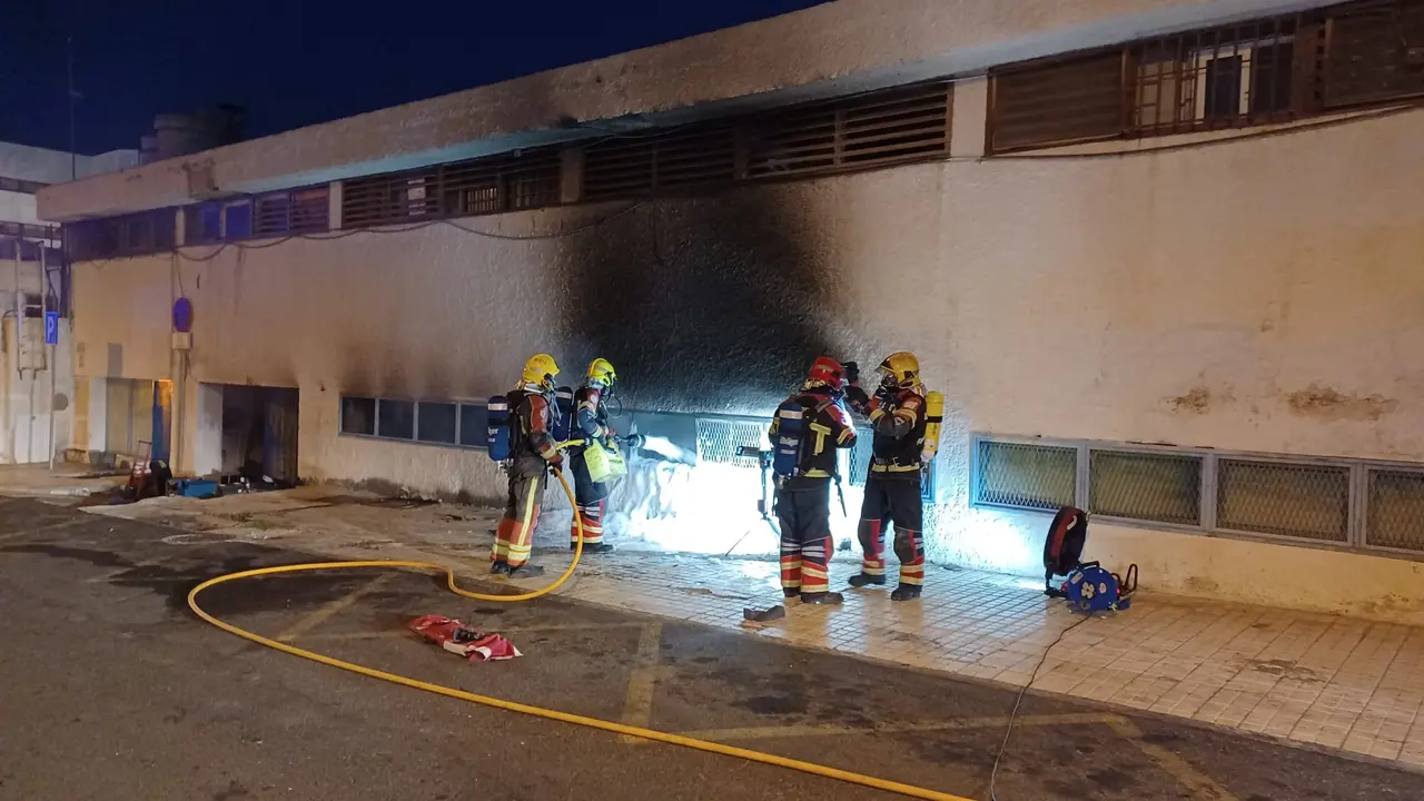 Incendio en restaurante de Puerto del Carmen