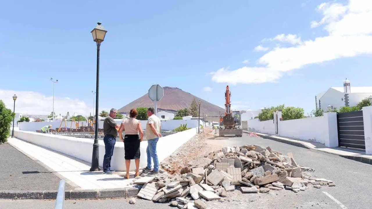 Plan de asfaltado en Tahiche