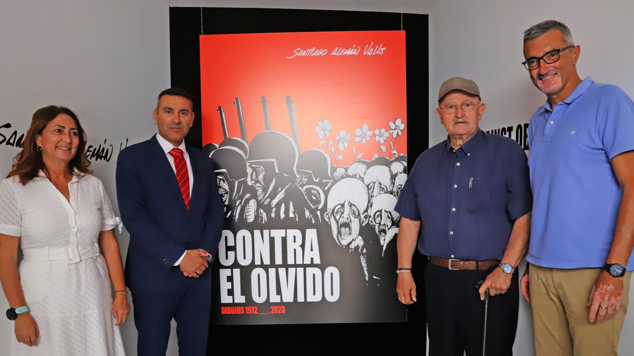 Santiago Alemán. Exposición 'Contra el olvido'.