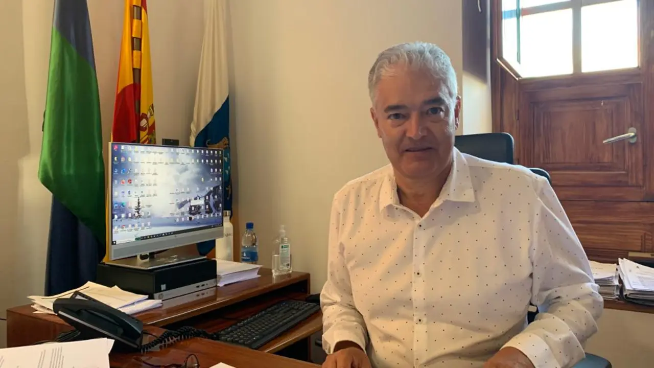 José Juan cruz, alcalde de Tías.