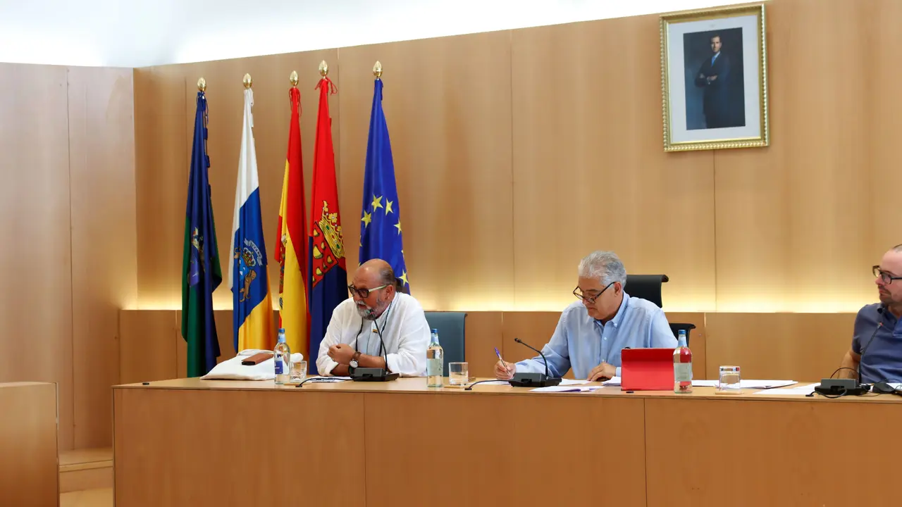 Pleno en el Ayuntamirnto de Tías.