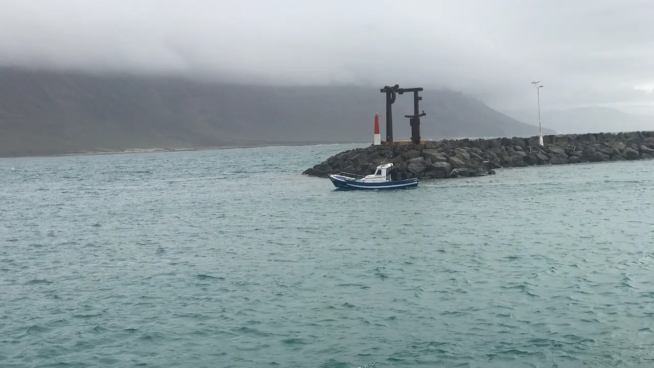 Muelle de Caleta del Sebo, La Graciosa.