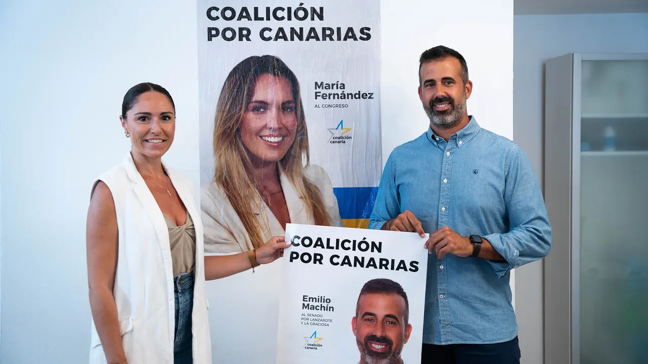 Arranque de campaña de Coalición Canaria en Lanzarote.