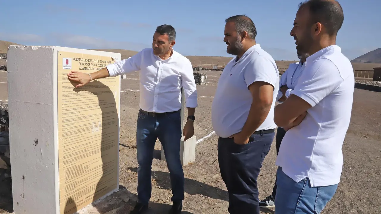 Visita al Camping de Papagayo.