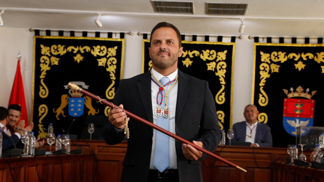 Yonathan de León, alcalde de Arrecife.
