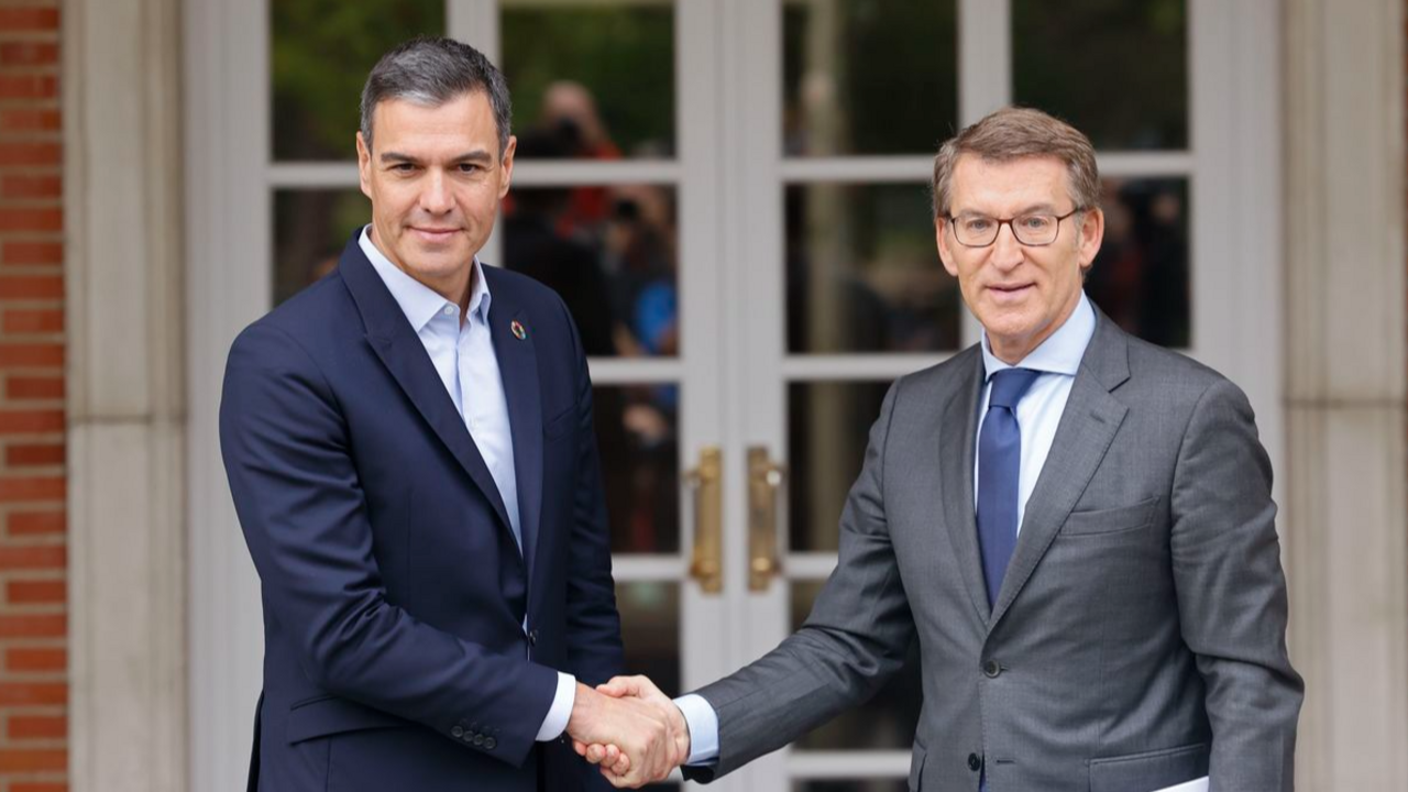 Pedro Sánchez y Alberto Núñez Feijóo.